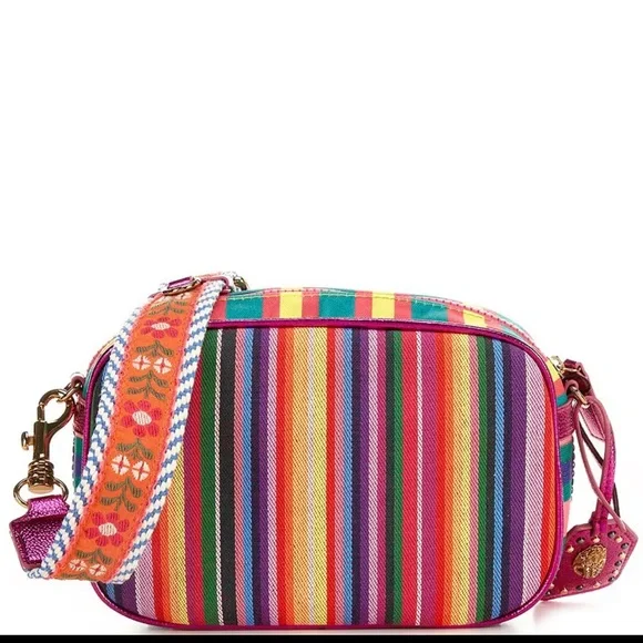 Kurt Geiger Multicolor Striped Crossbody Bag - Picture 2 of 4